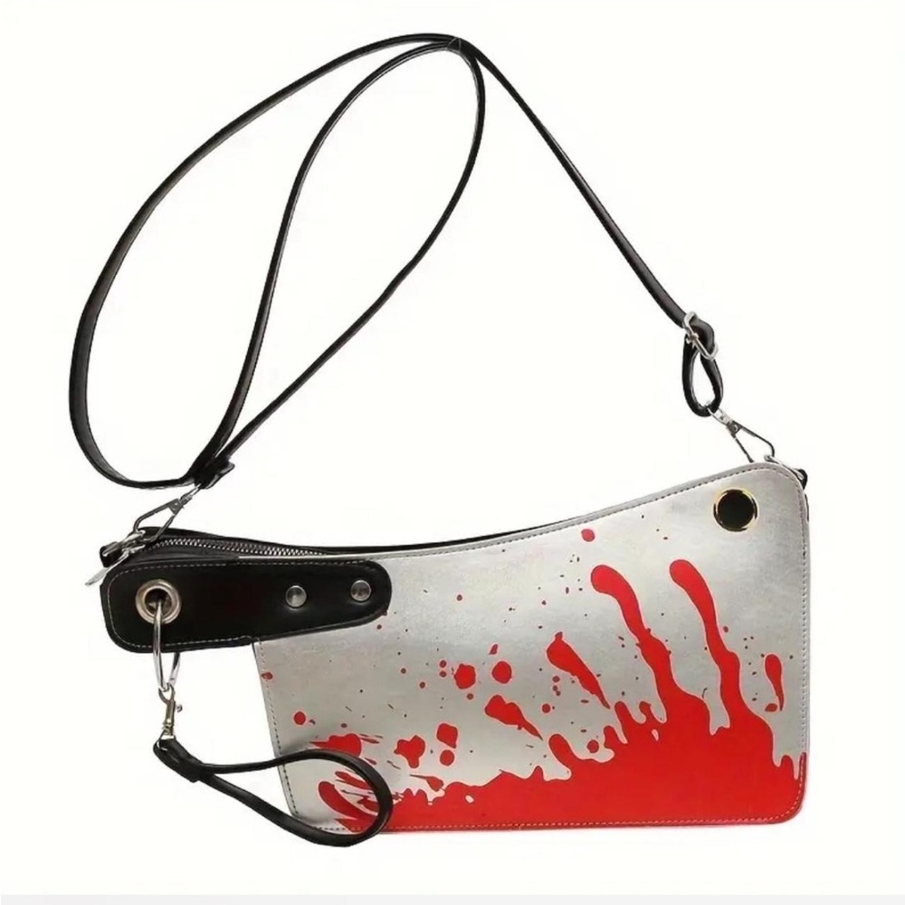 ๐ LAST ONE ๐ Bloody Knife Clutch Shoulder Bag - Picture 1 of 4